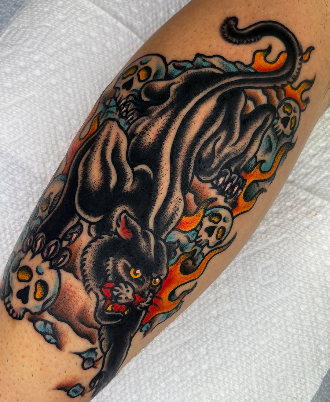 Tattoo by @gabagooltattoos โ american_traditional