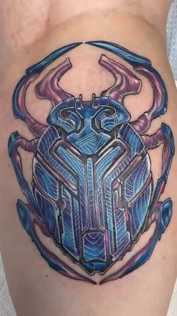 Tattoo by @needletherapytattooandpiercing — realism, geometric