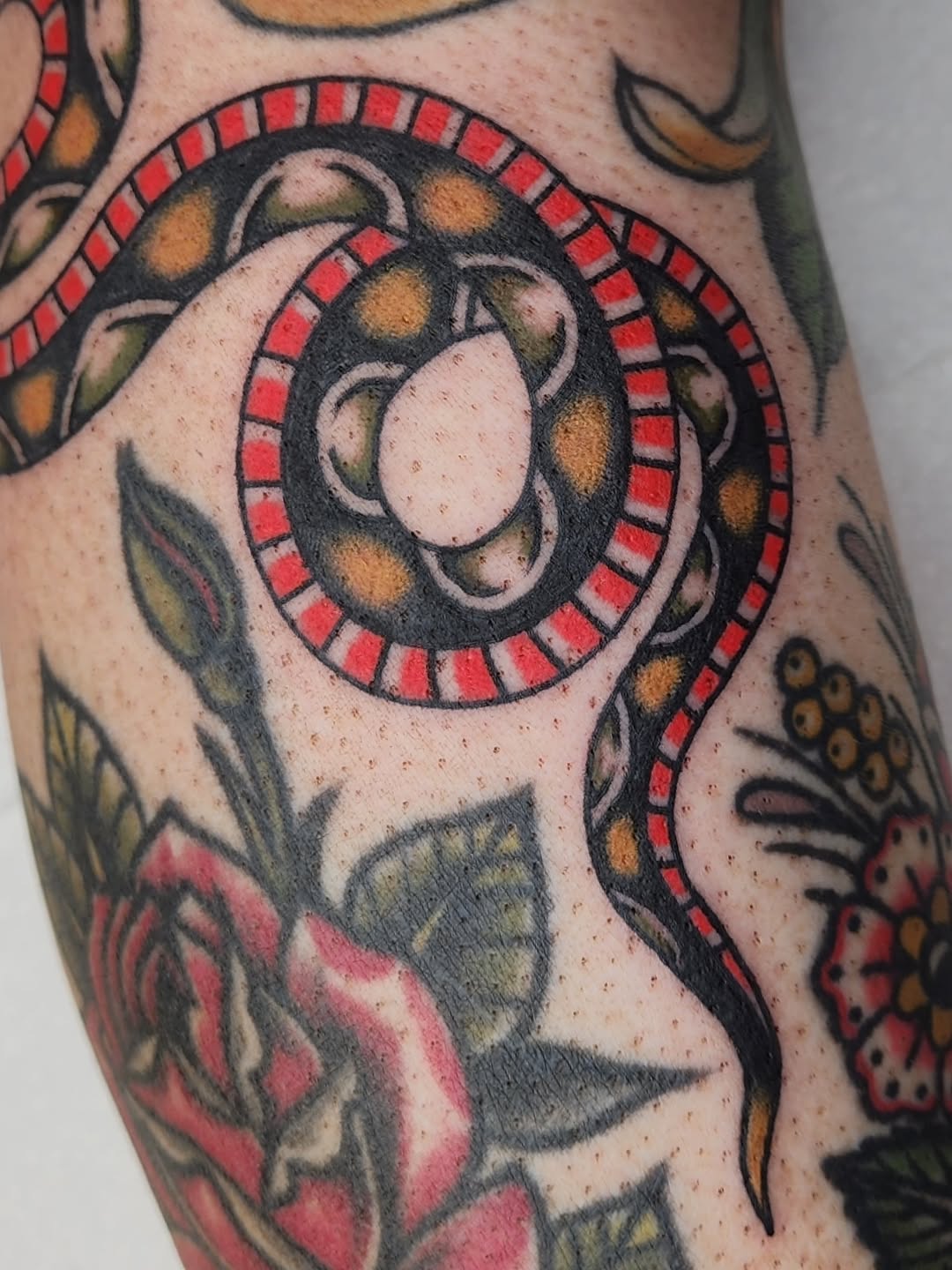 Tattoo by @adambarnestattooer β american_traditional