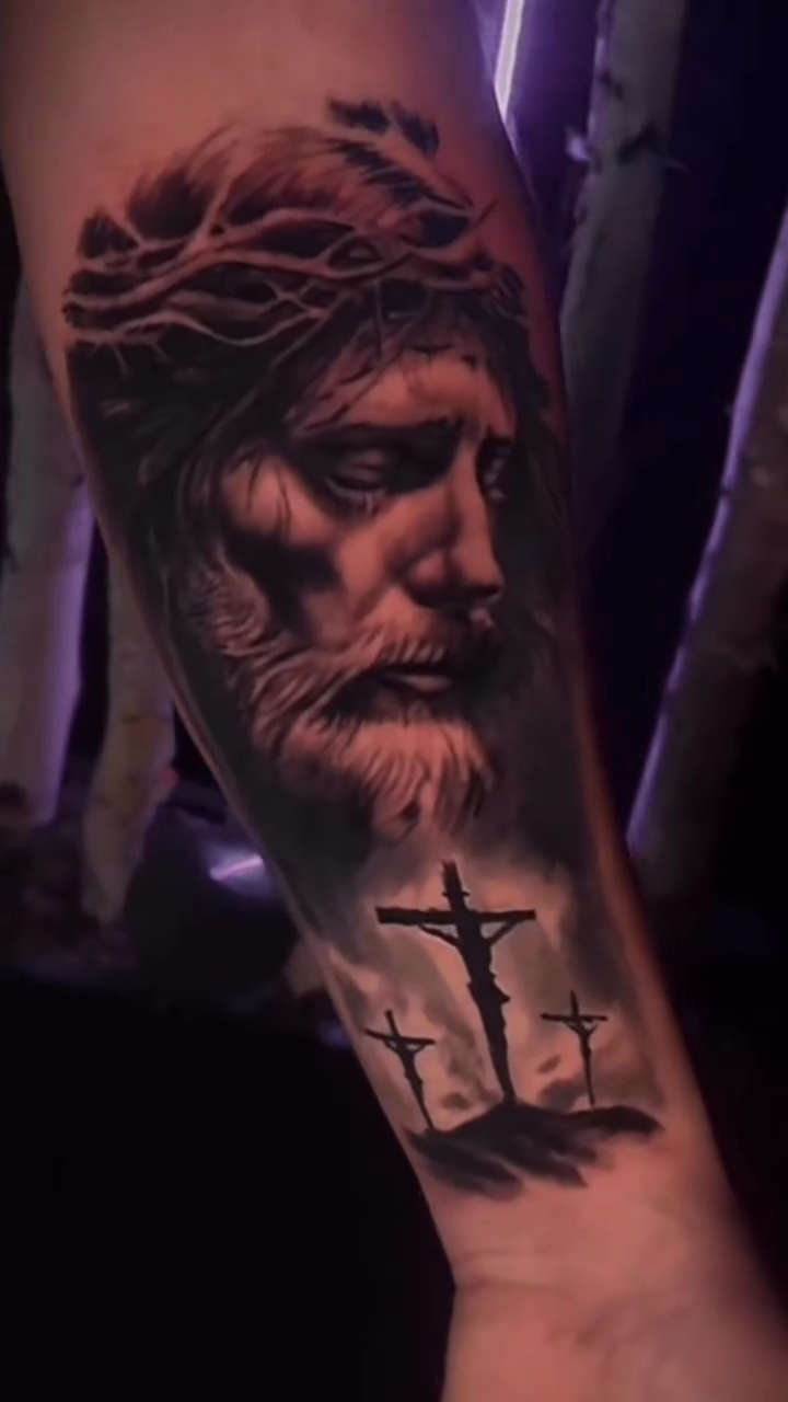 Tattoo by @mannyramirezart — realism, dark_realism