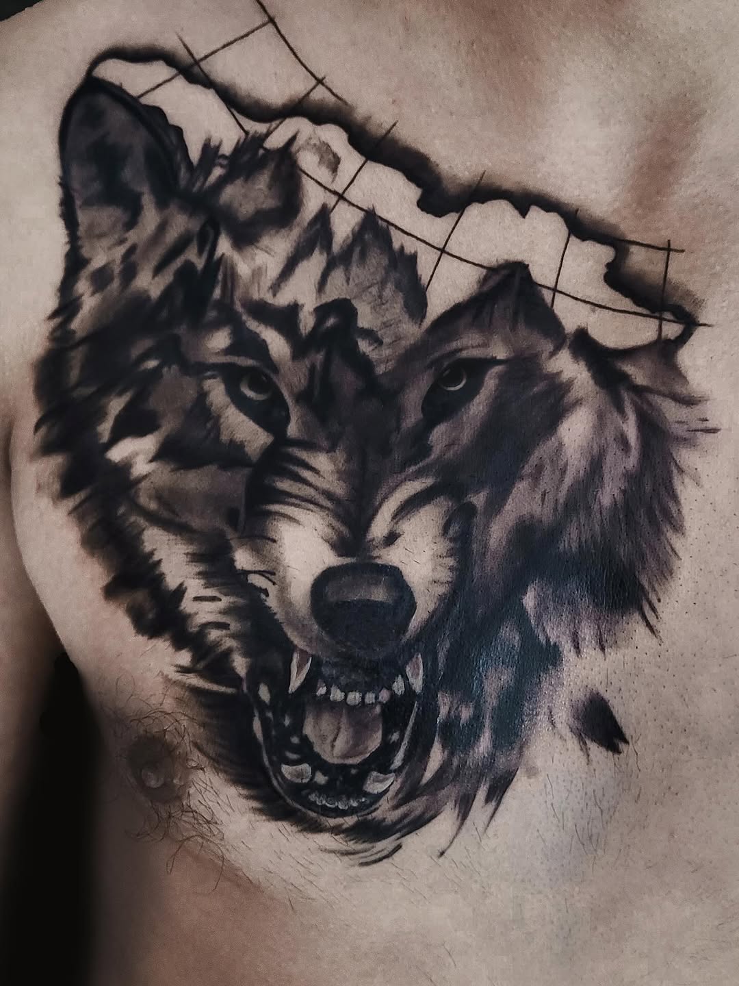 Tattoo by @letniy_tattoo — realism, black_and_grey