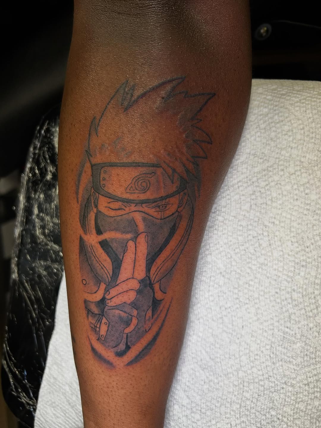 Tattoo by @lilbit.tat โ illustrative, anime