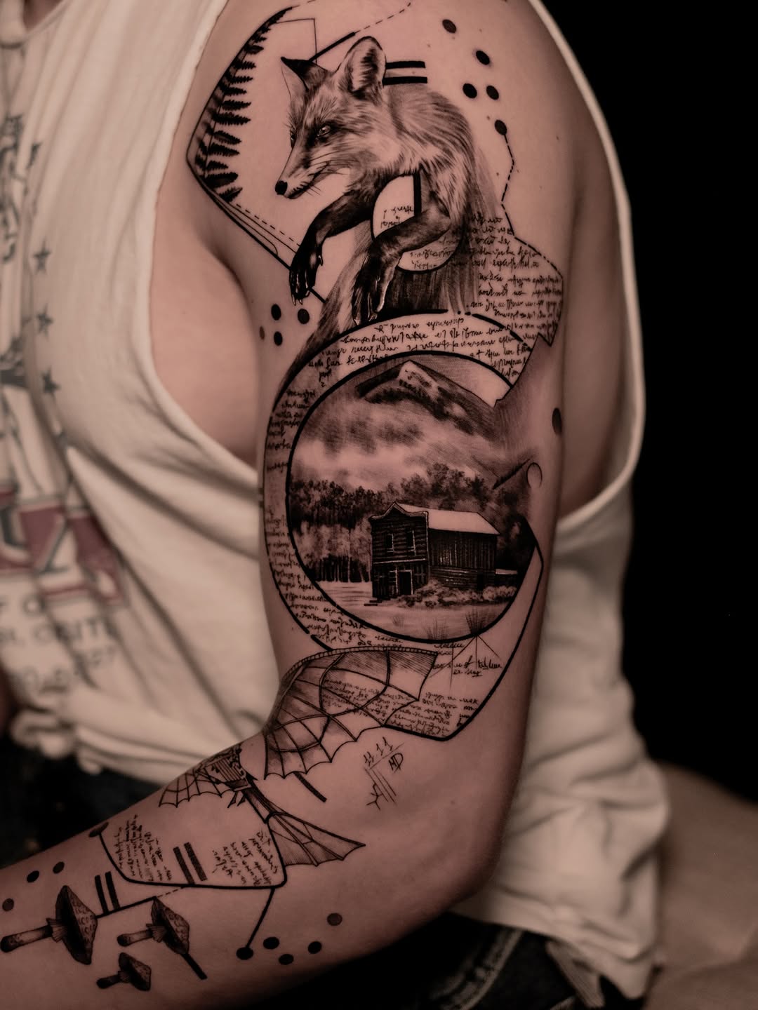 Tattoo by @markd_tattoo — black_and_grey