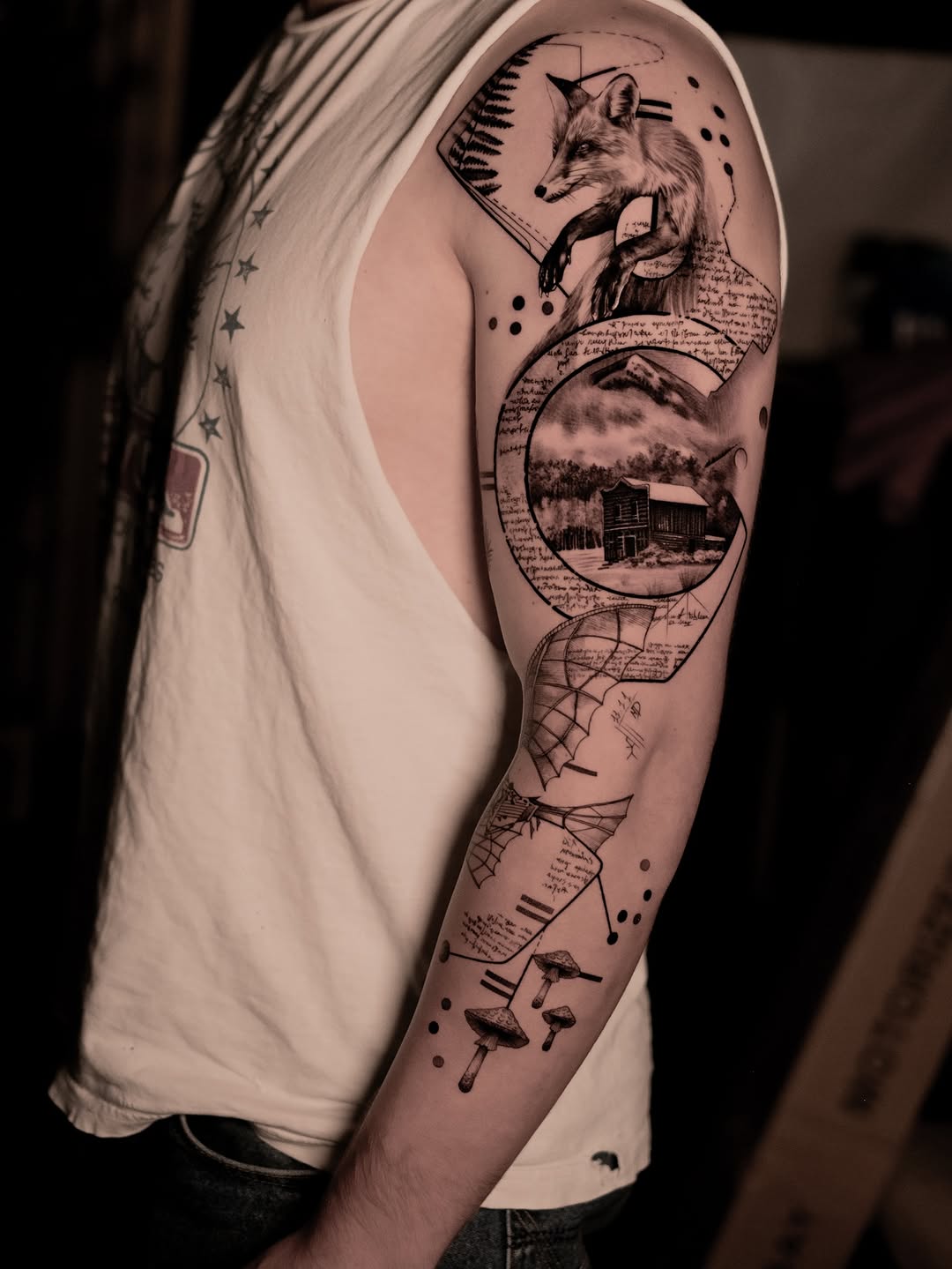 Tattoo by @markd_tattoo — black_and_grey