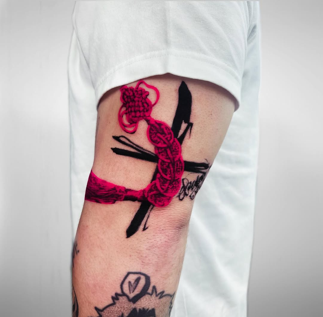 Tattoo by @effacermonexistence — trash_polka