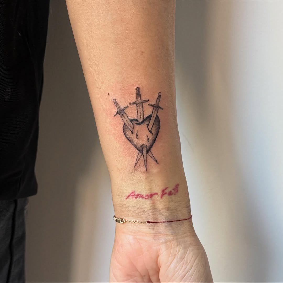 Tattoo by @kirstendeanna — fine_line, black_and_grey