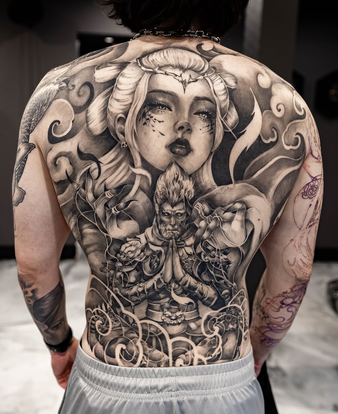 Tattoo by @1kc_laurenbeee β realism, black_and_grey