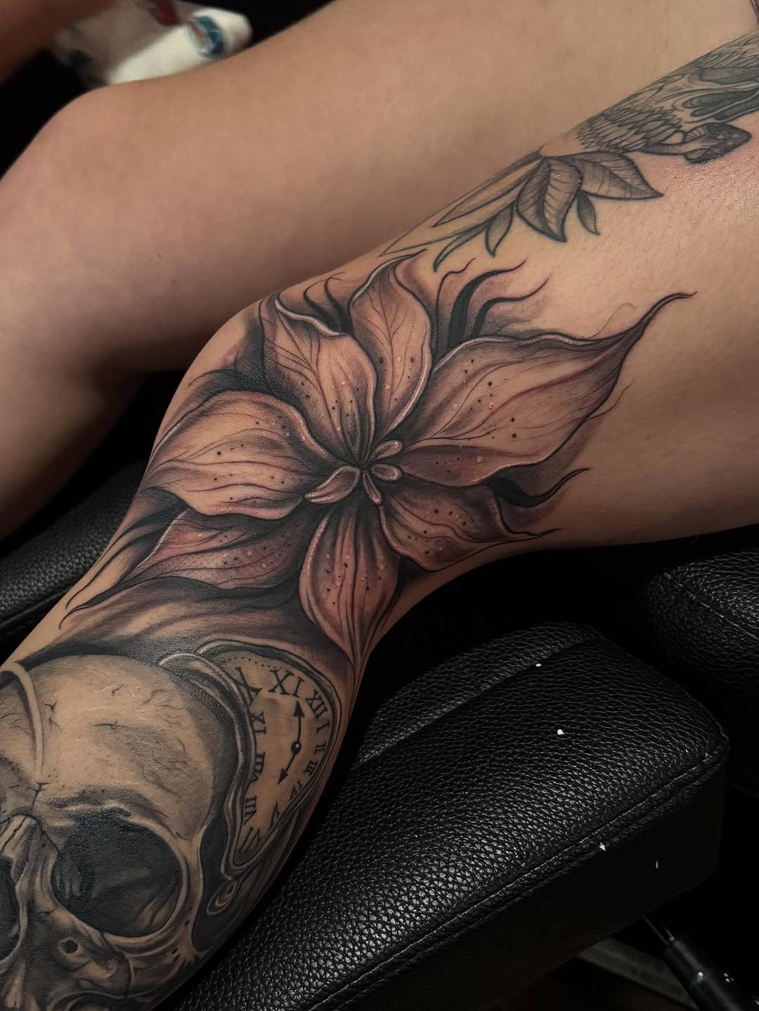 Tattoo by @inkbyj2 — realism, black_and_grey