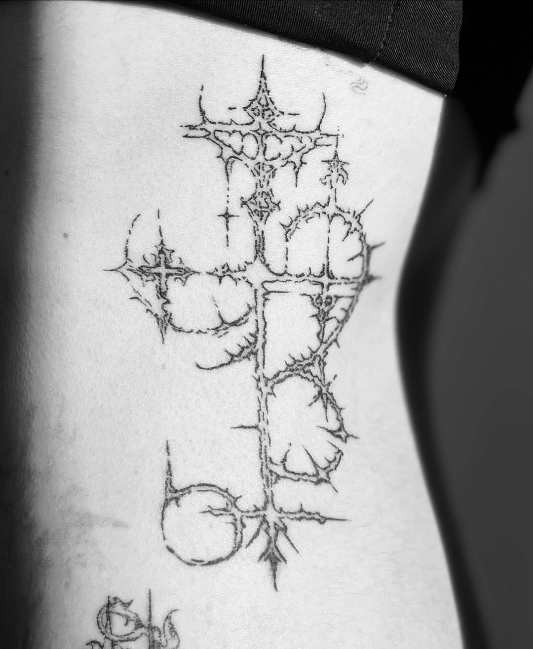 Tattoo by @sautattooo — blackwork, illustrative