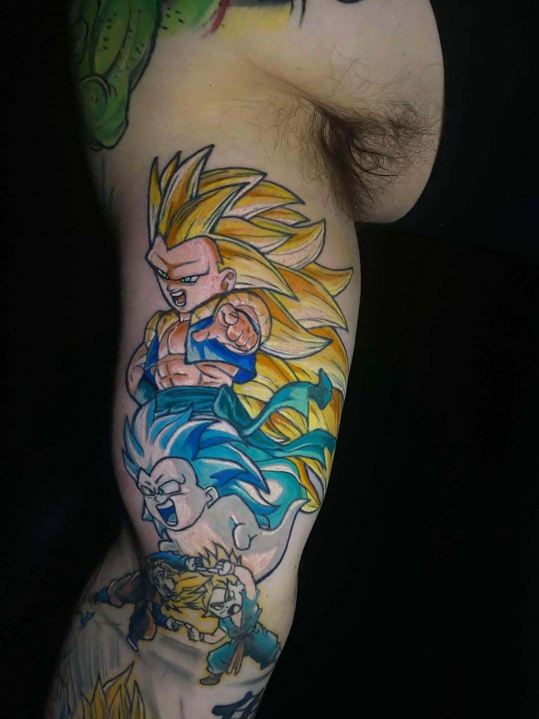 Tattoo by @woetattoos โ anime