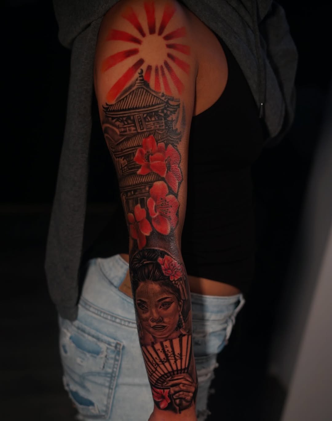 Tattoo by @ratedr.ink — japanese_irezumi, realism