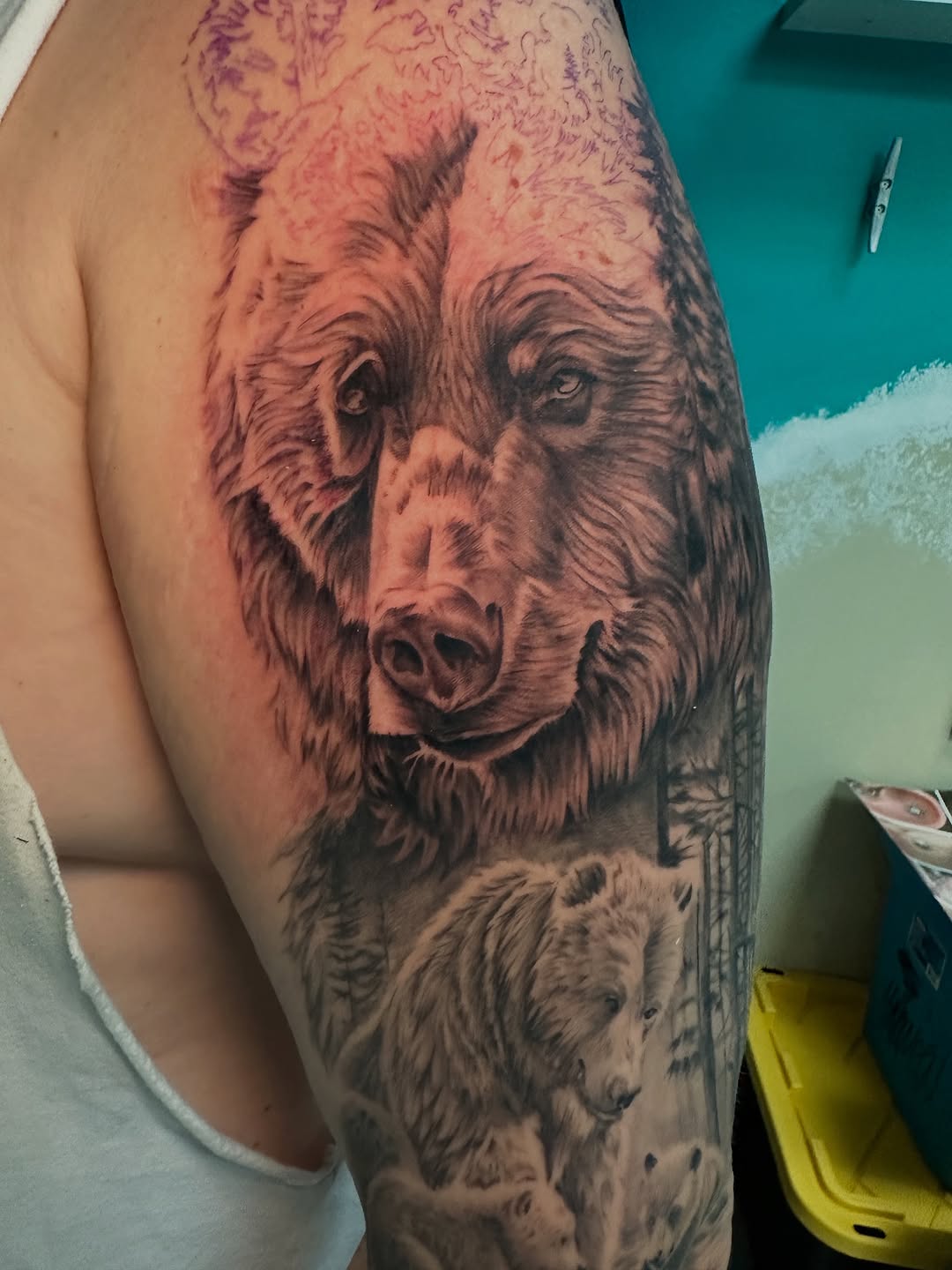 Tattoo by @dougmcgrathtattoos — realism, black_and_grey