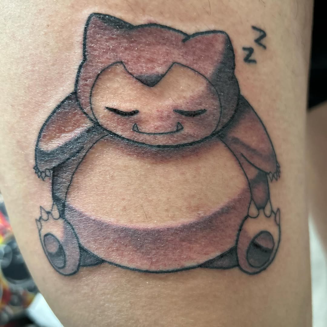 Tattoo by @el_misft โ anime, illustrative