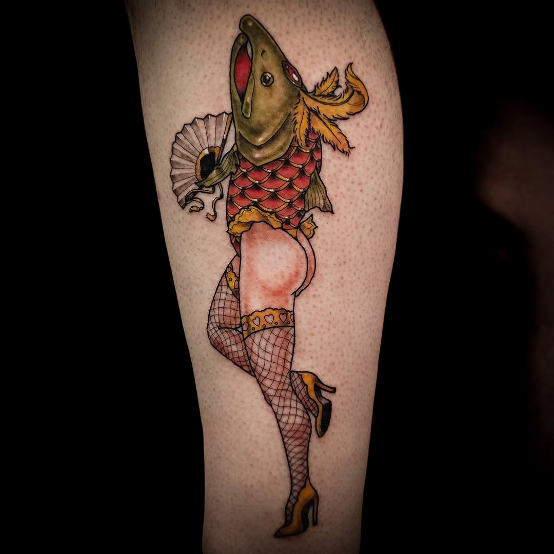 Tattoo by @ouchieink — new_school