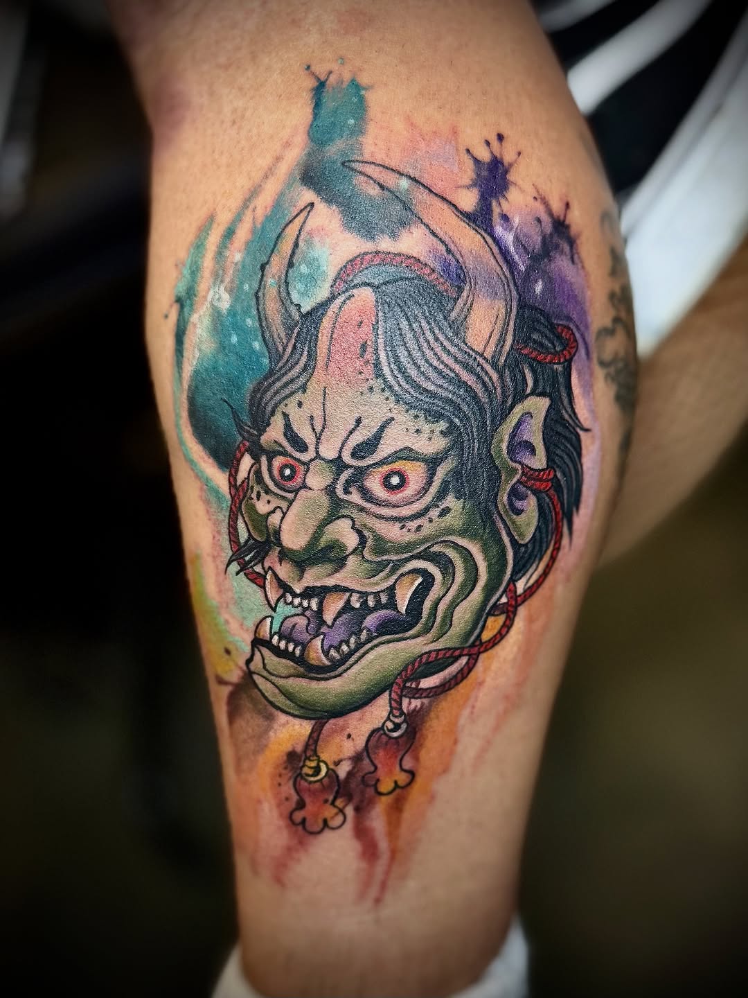 Tattoo by @hopedealingtattooer β japanese_irezumi, watercolor