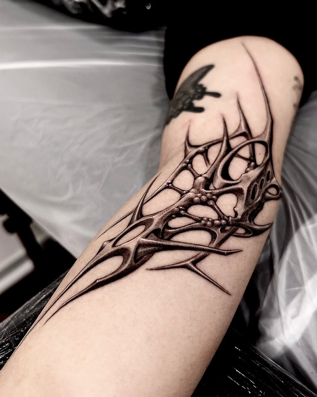 Tattoo by @sailor_solar_ — blackwork, geometric