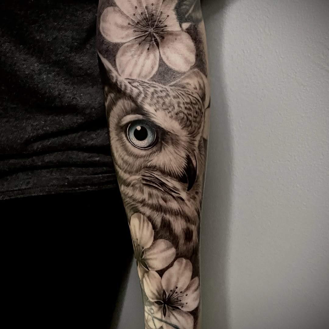 Tattoo by @lefthand_charlie_tattoo β realism, black_and_grey