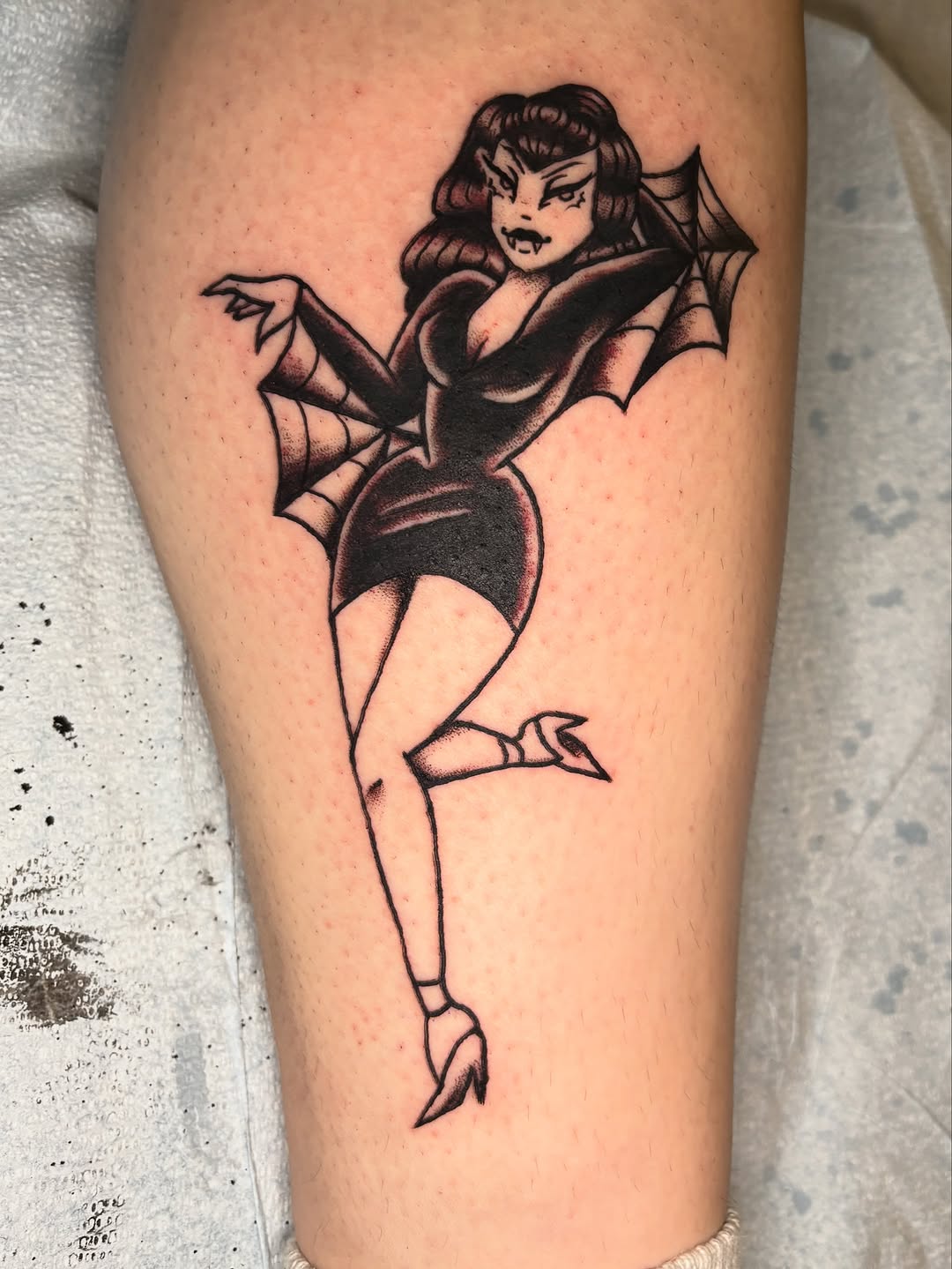 Tattoo by @lillythetattooer — american_traditional