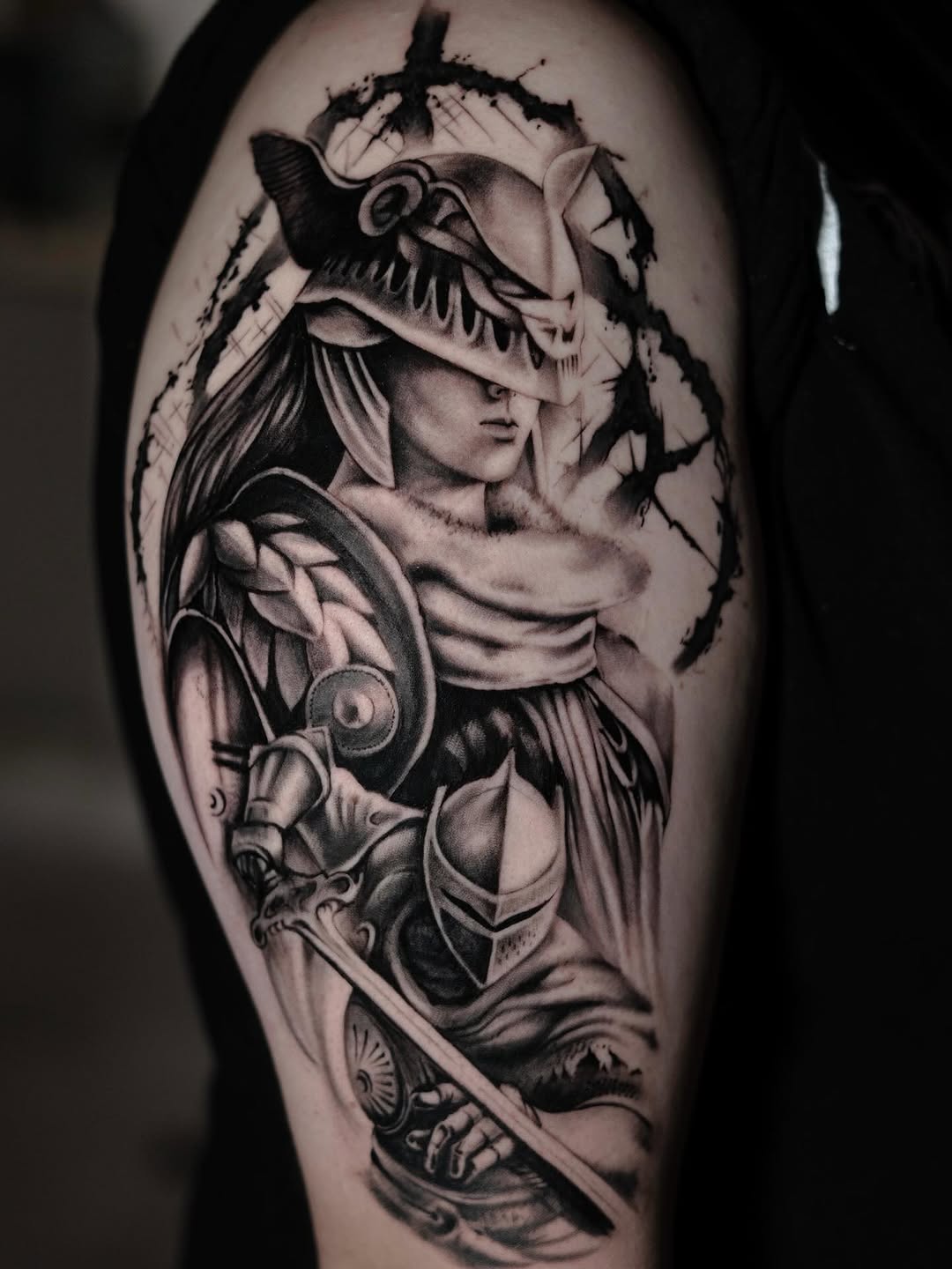 Tattoo by @tattoo_dzhyhov — black_and_grey, realism