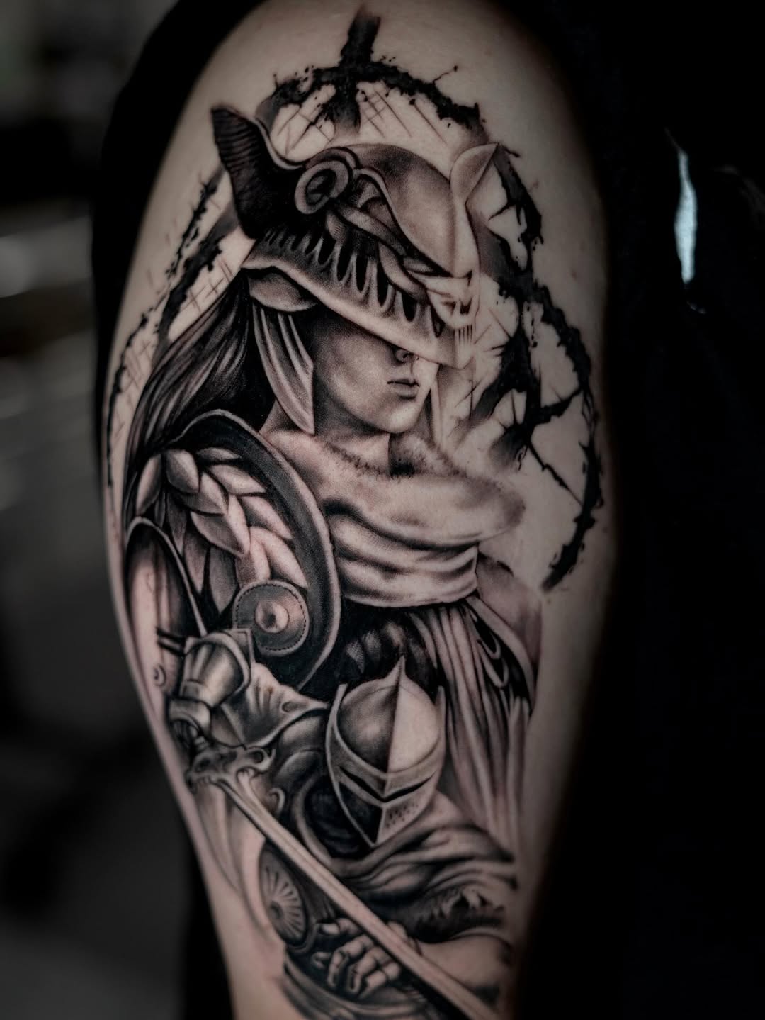 Tattoo by @tattoo_dzhyhov — realism, black_and_grey