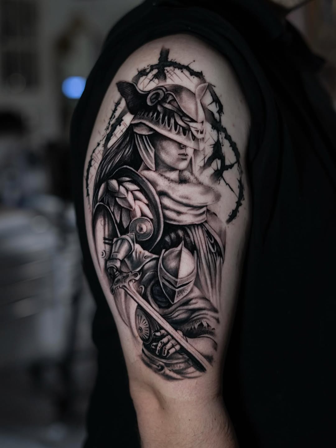 Tattoo by @tattoo_dzhyhov — black_and_grey, realism