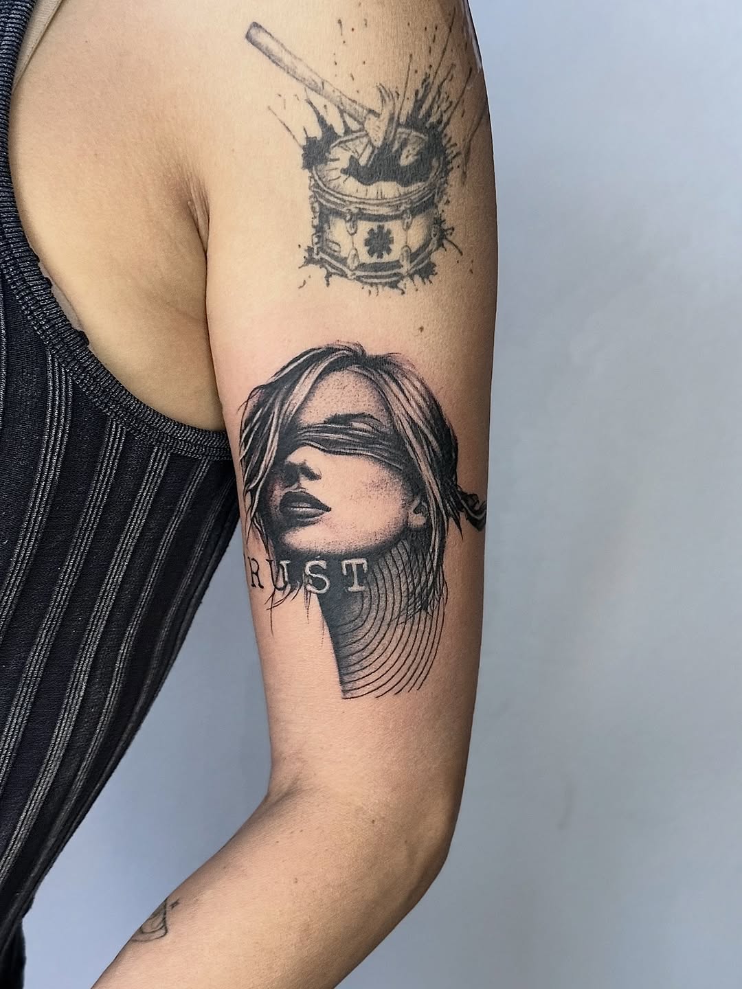 Tattoo by @miro_ink — black_and_grey, illustrative