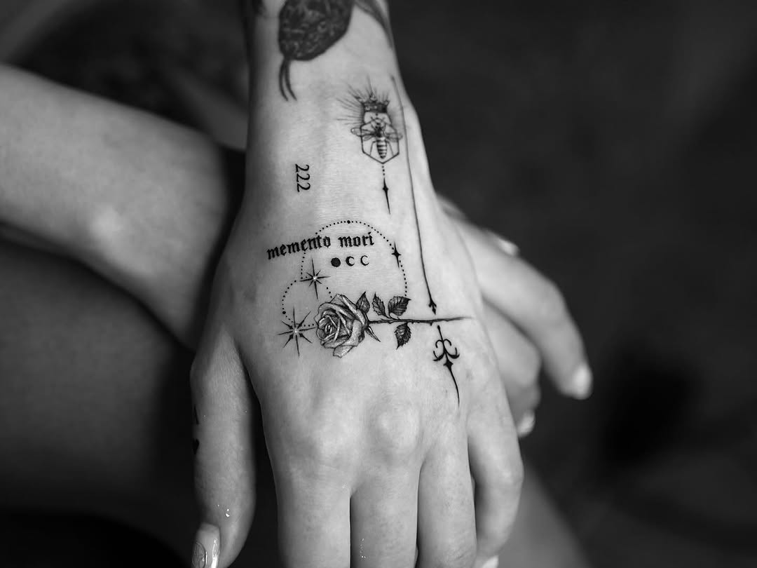 Tattoo by @ito_tattooist โ fine_line, lettering_script