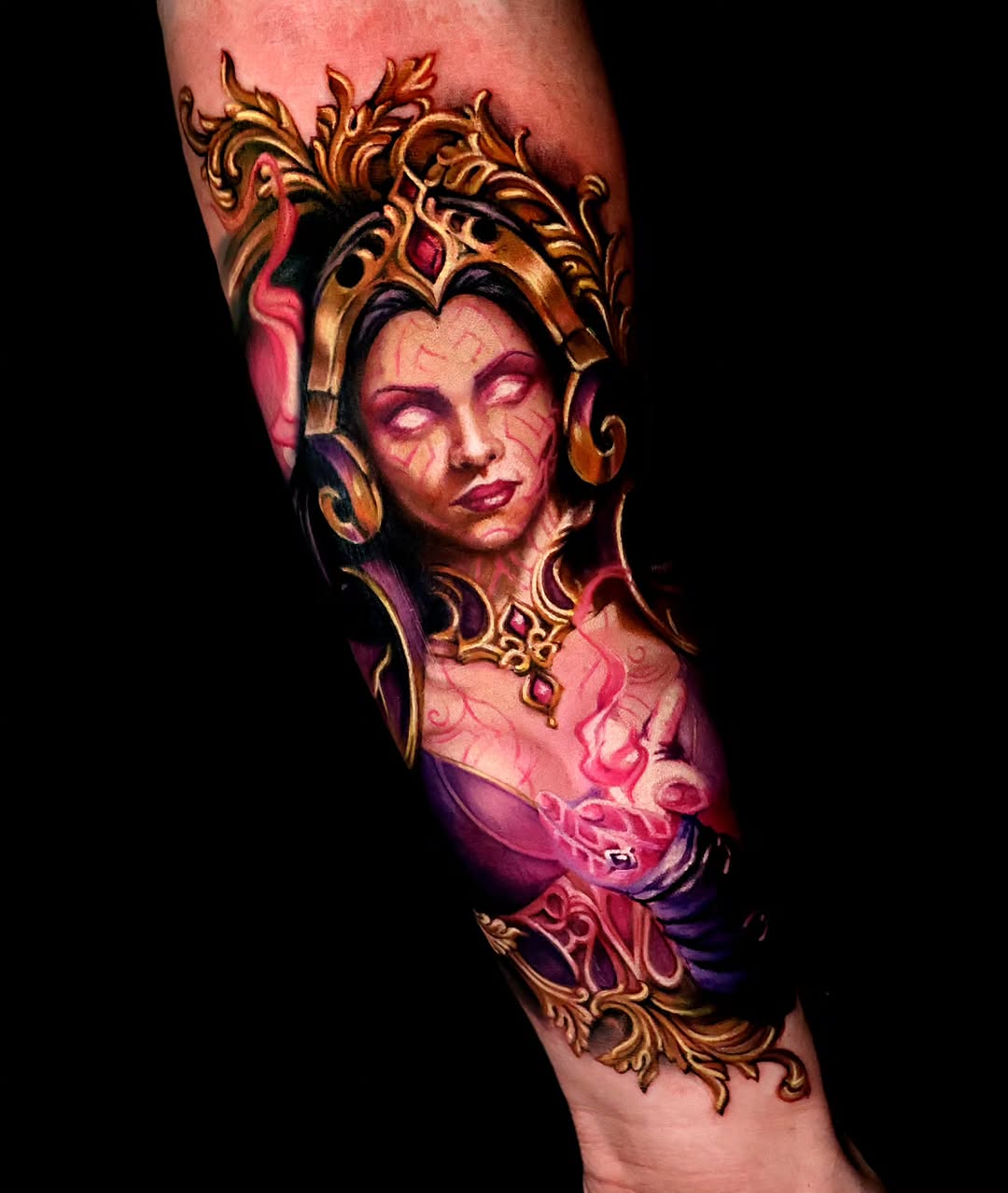 Tattoo work at Tatak International Tatu Expo 2026