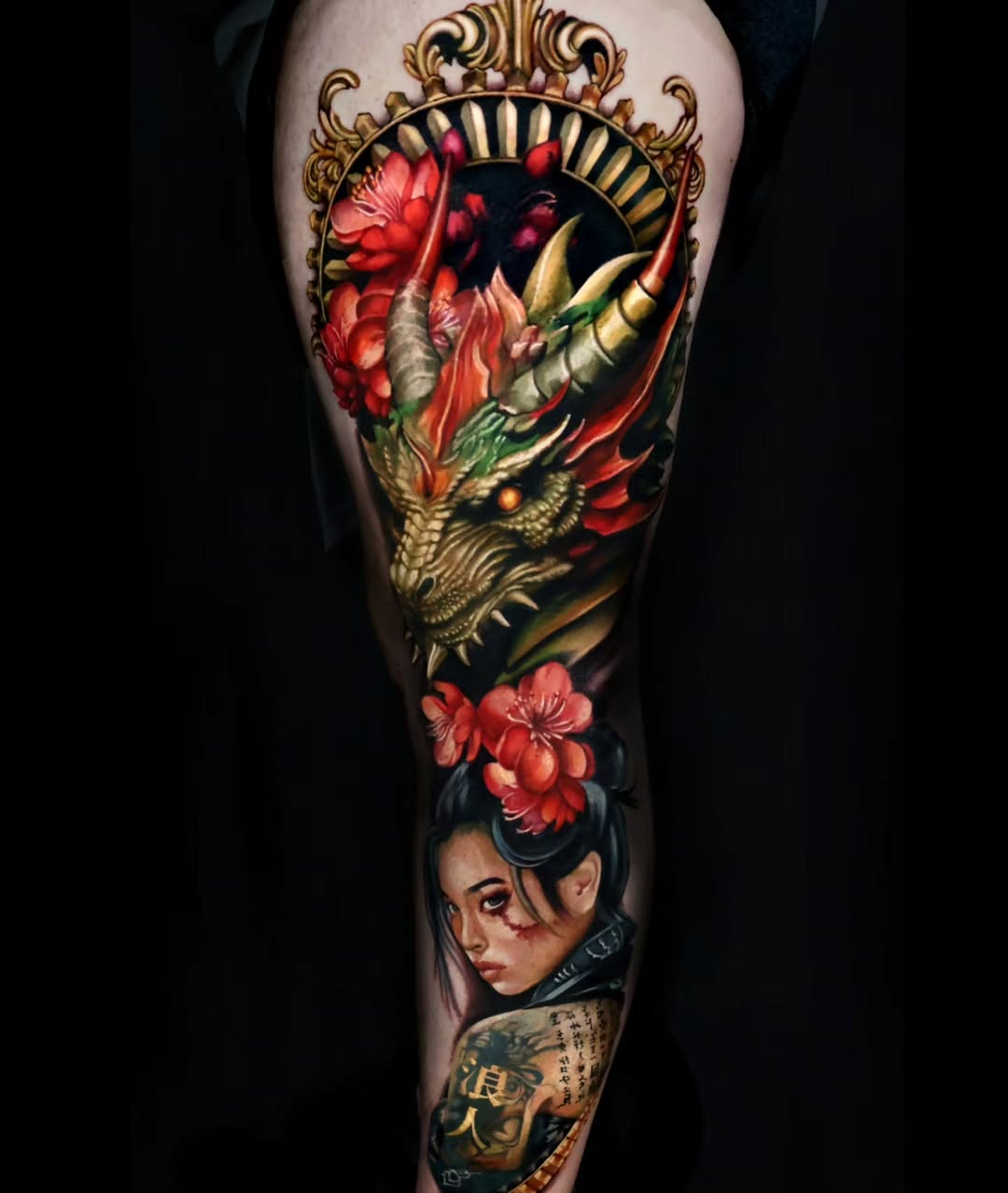 Tattoo work at Tatak International Tatu Expo 2026