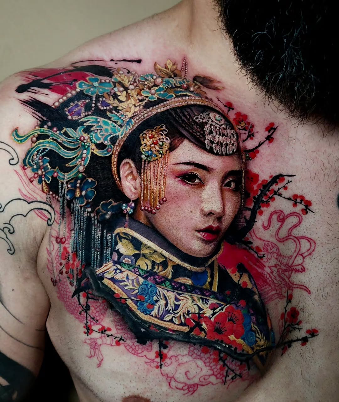 Tattoo work at Tatak International Tatu Expo 2026