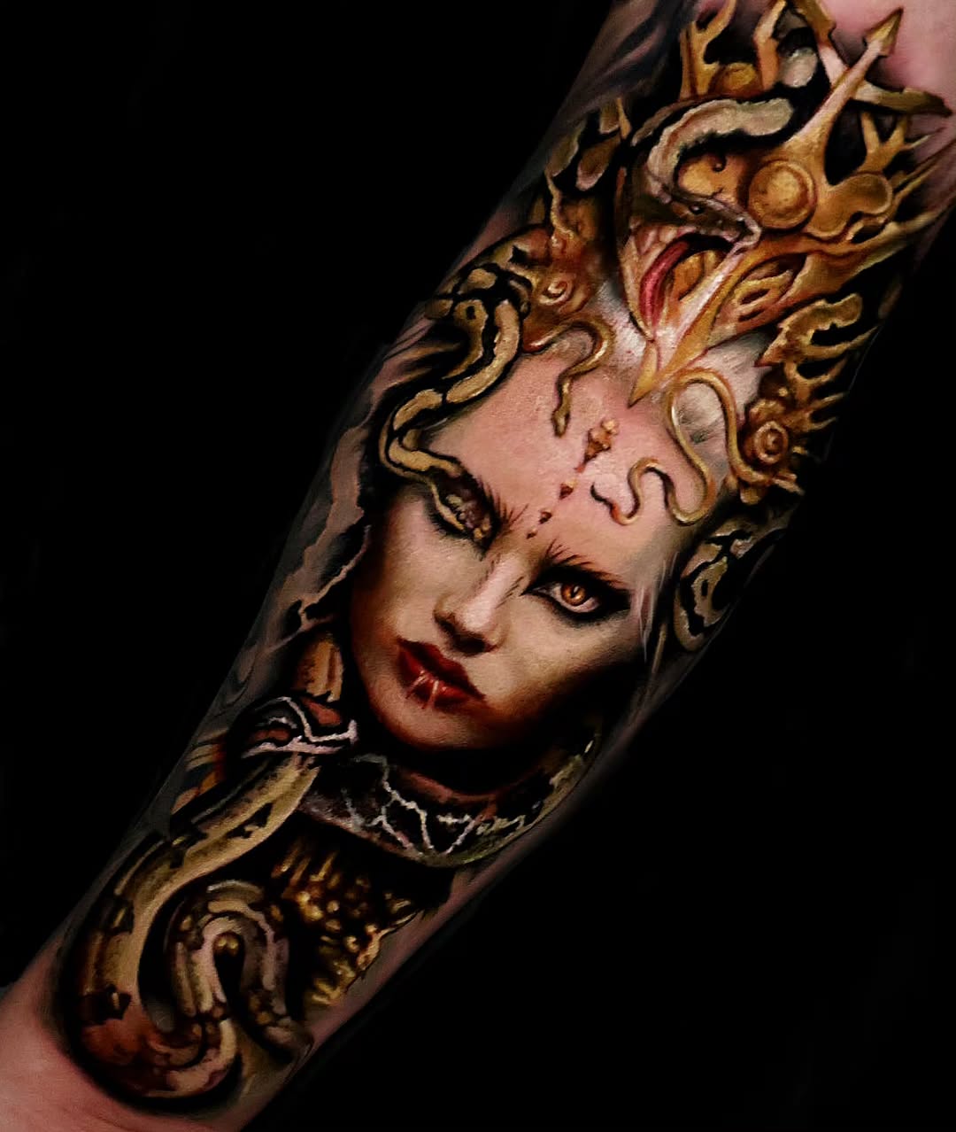 Tattoo work at Tatak International Tatu Expo 2026