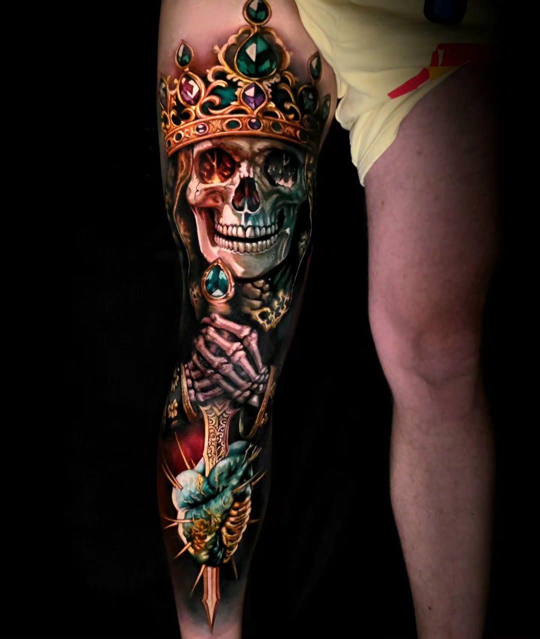 Tattoo work at Tatak International Tatu Expo 2026