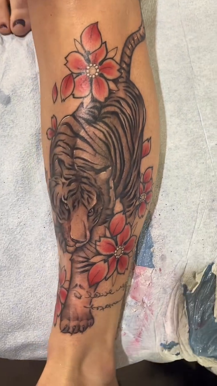 Tattoo by @codywolfetattoo โ japanese_irezumi, illustrative