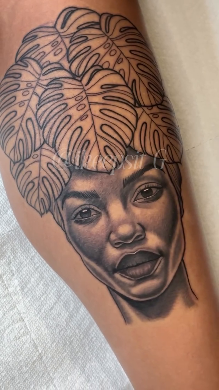 Tattoo by @ikeepsit_g — realism, black_and_grey