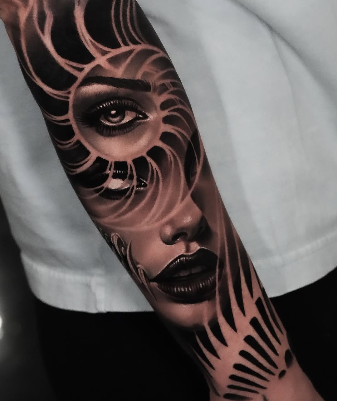 Tattoo by @hiramksas โ realism, black_and_grey
