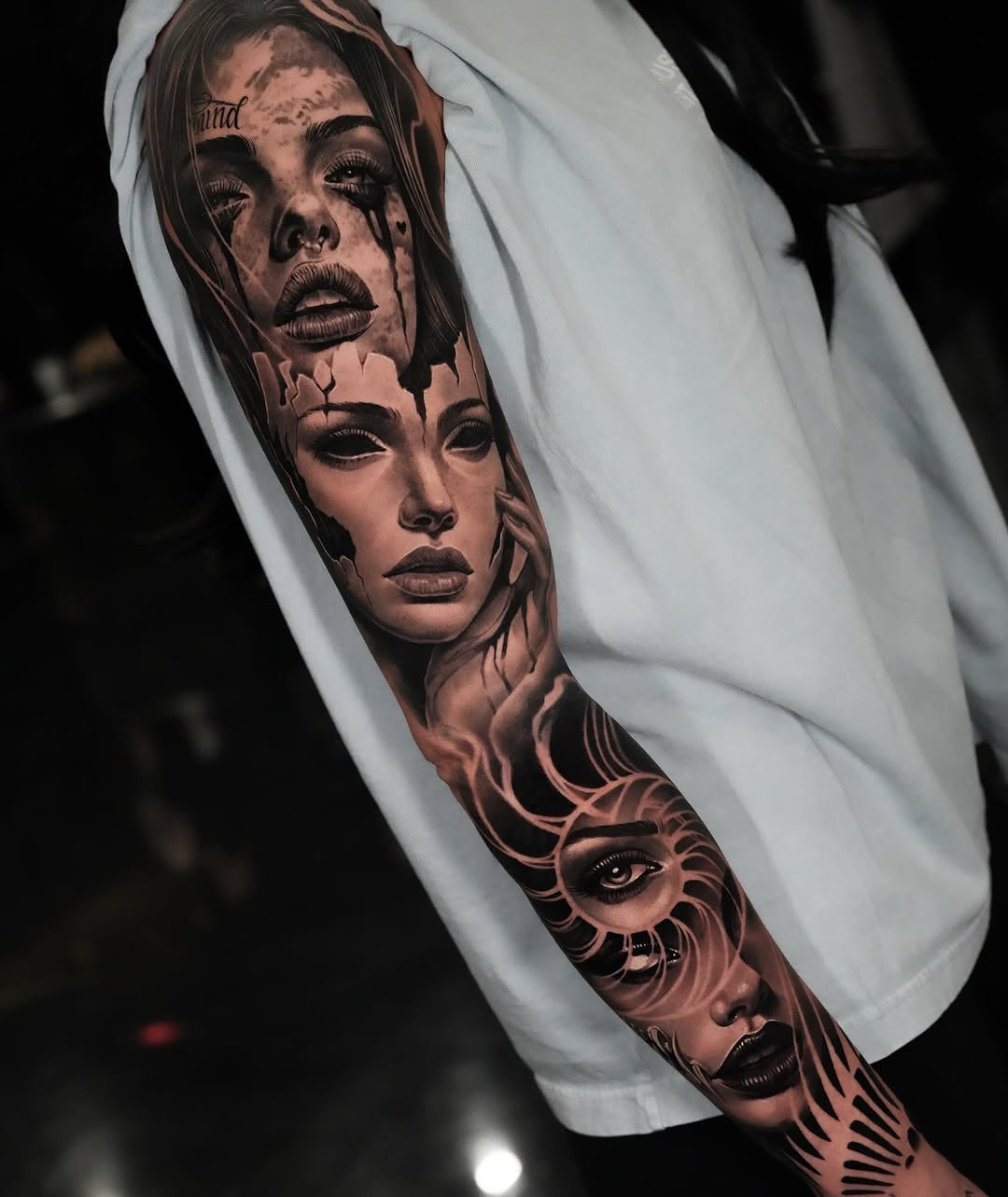 Tattoo by @hiramksas โ black_and_grey, realism