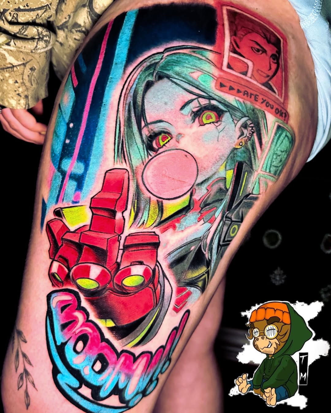 Tattoo by @tattedmonkey_tattoos — new_school