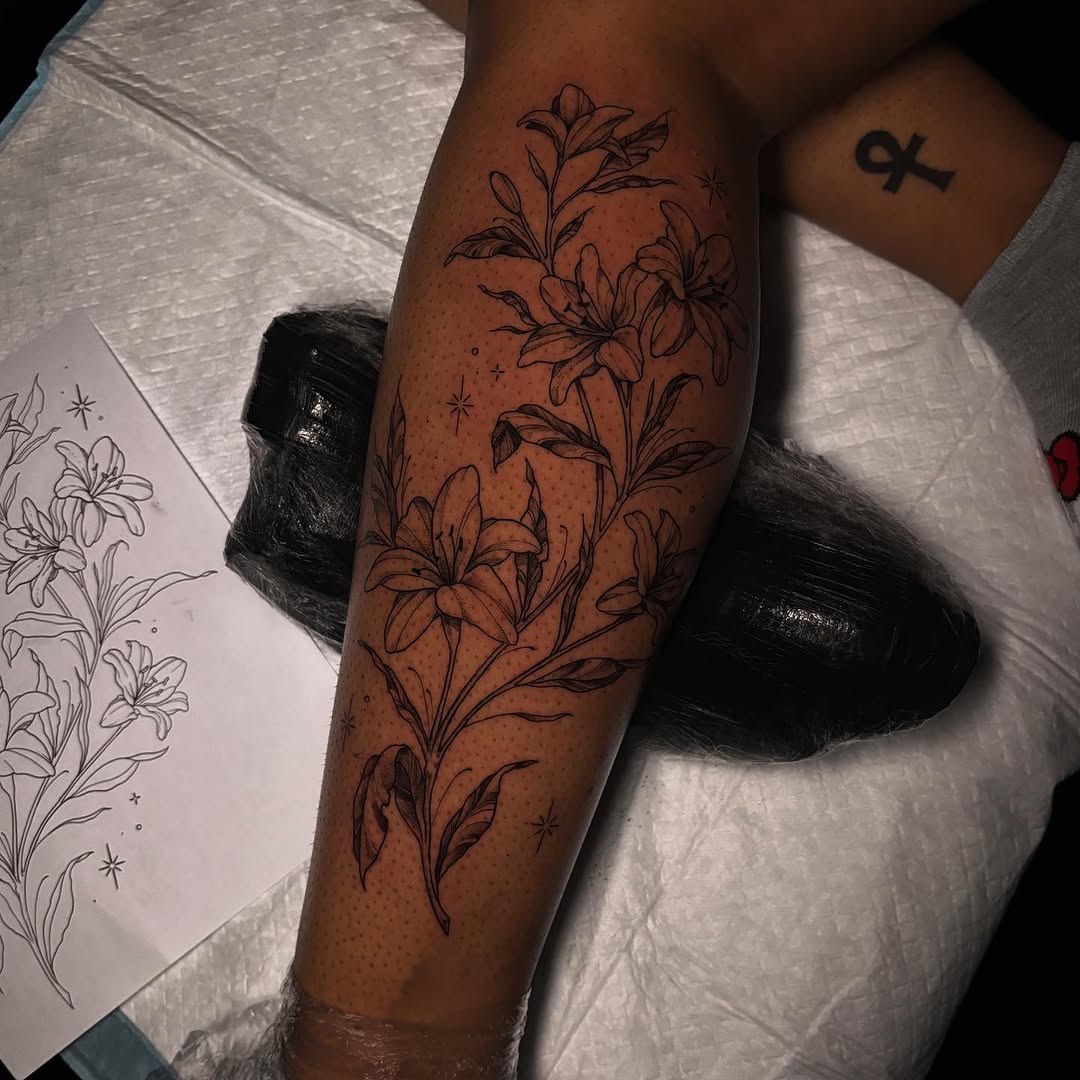Tattoo by @syddix_art — fine_line, illustrative