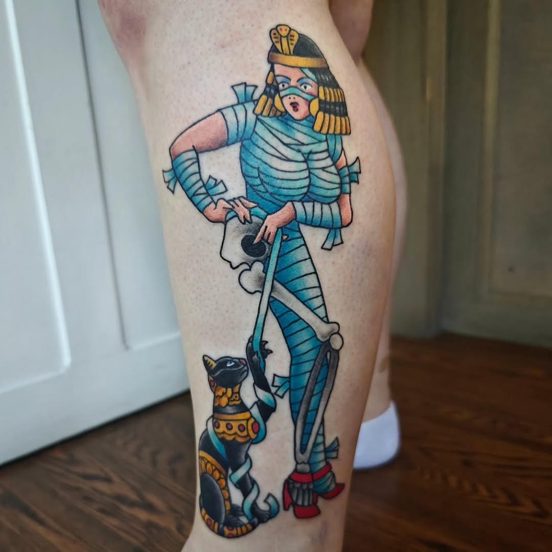 Tattoo by @artoftheblackwolf — neo_traditional, new_school