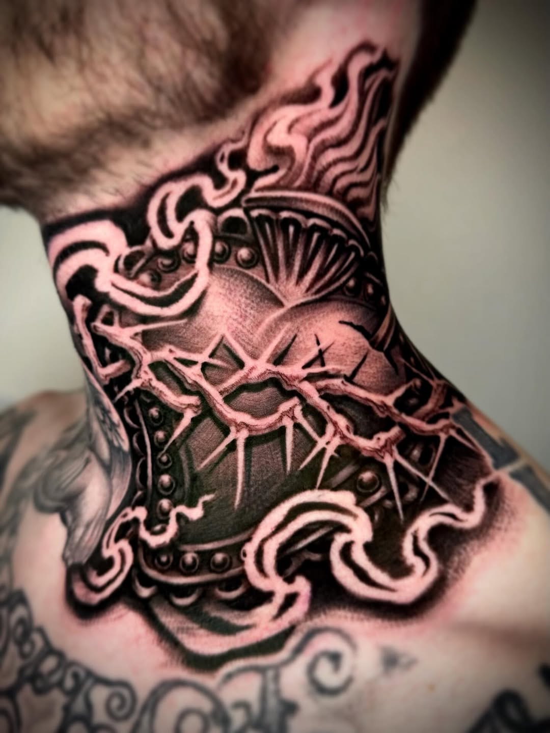 Tattoo by @tatts_by_t โ blackwork, illustrative