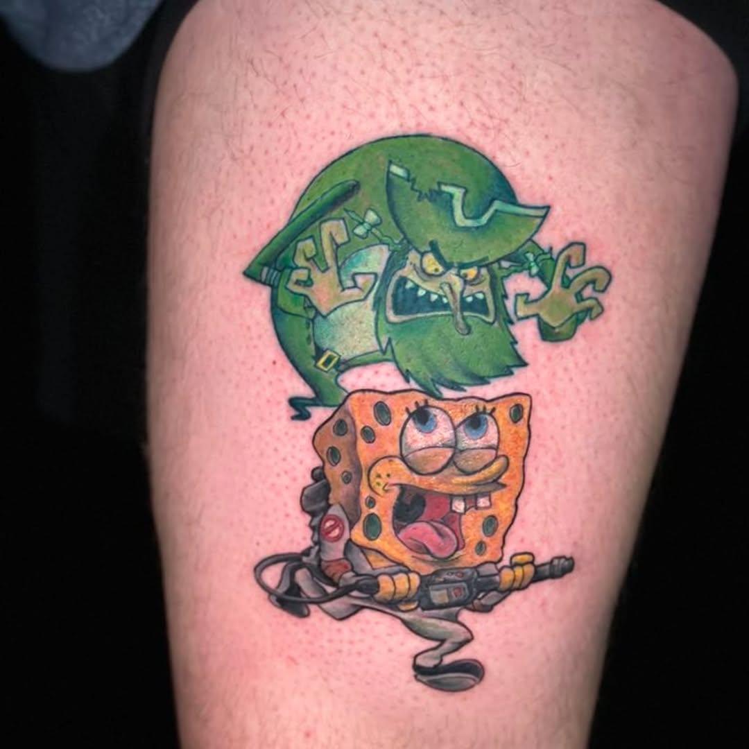 Tattoo by @tattoos.by.kd — new_school, anime