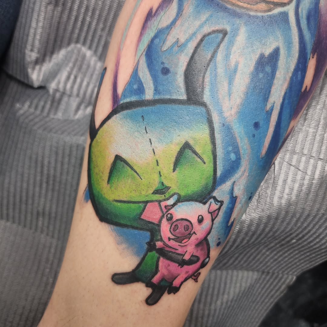Tattoo by @tattoos.by.kd — new_school, anime