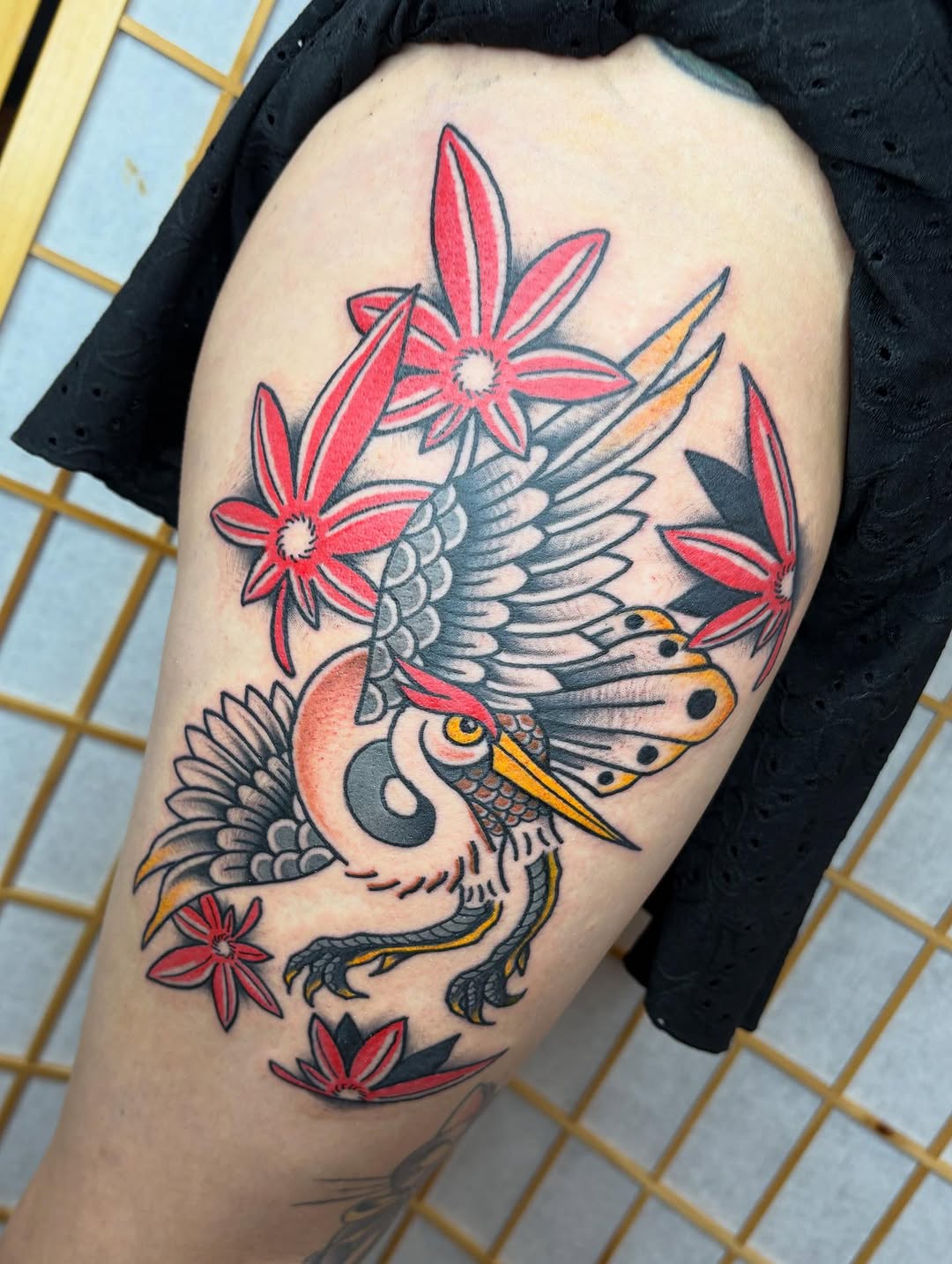 Tattoo by @mike.does.tattoos — american_traditional, neo_traditional