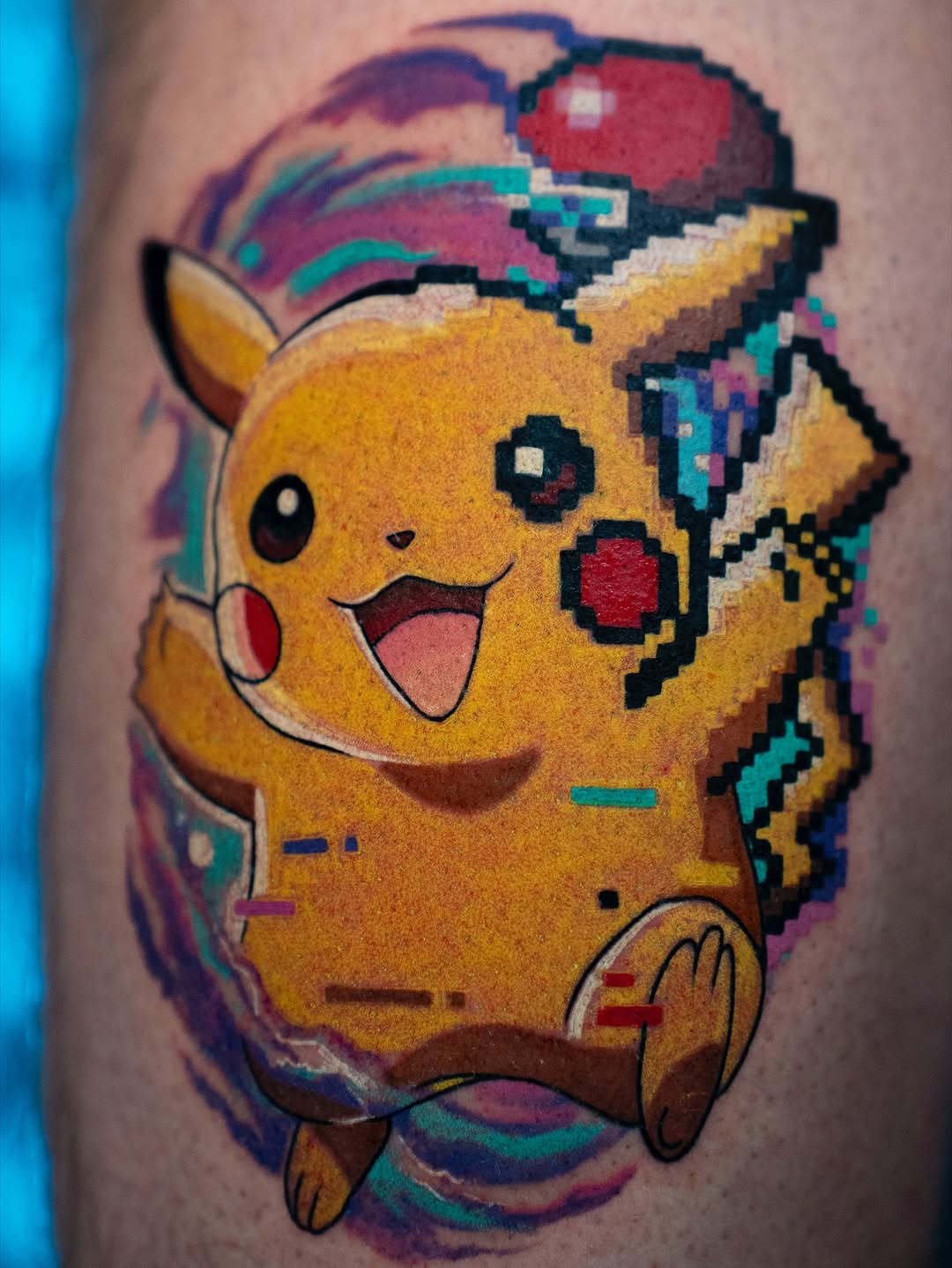 Tattoo by @bl.ink_tattooer — anime, new_school