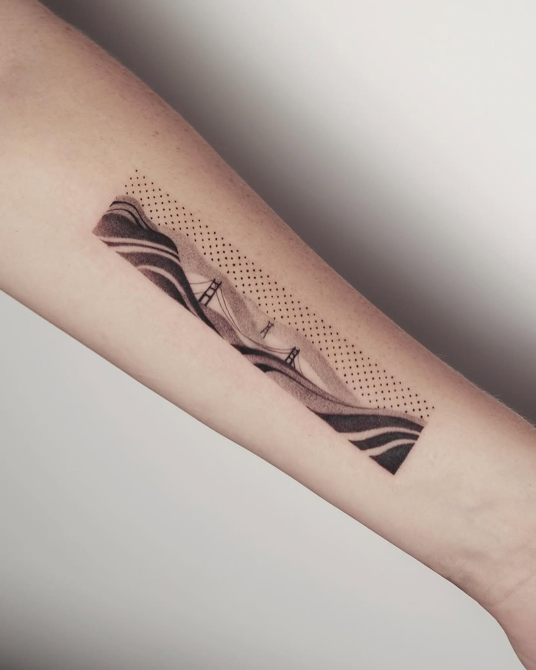 Tattoo by @graydient.inks β illustrative, geometric
