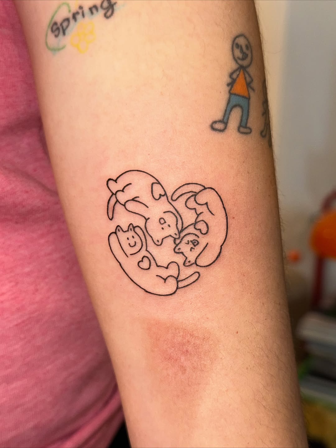 Tattoo by @jisutat — fine_line, minimalist