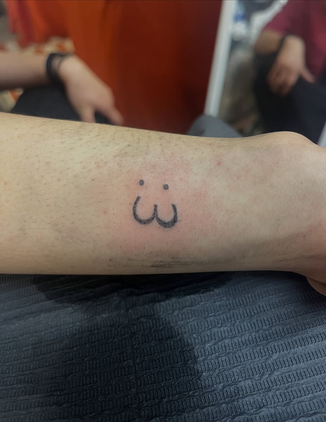 Tattoo by @hanadoeseverything — minimalist