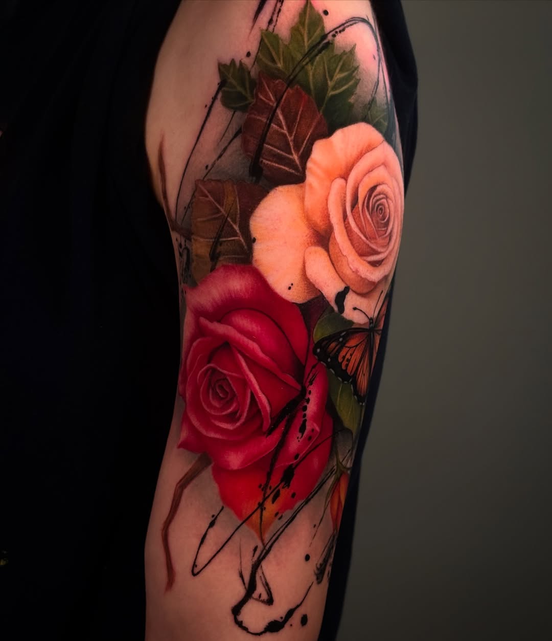 Tattoo by @inkbyyari — realism, trash_polka