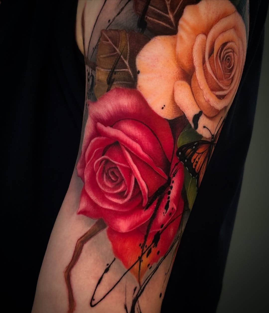 Tattoo by @inkbyyari — realism, trash_polka