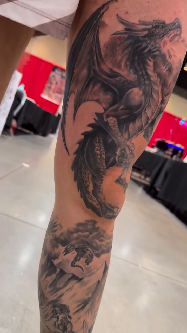 Tattoo by @tattman9000 — realism, dark_realism